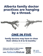 AB family doctor practices hanging by a thread